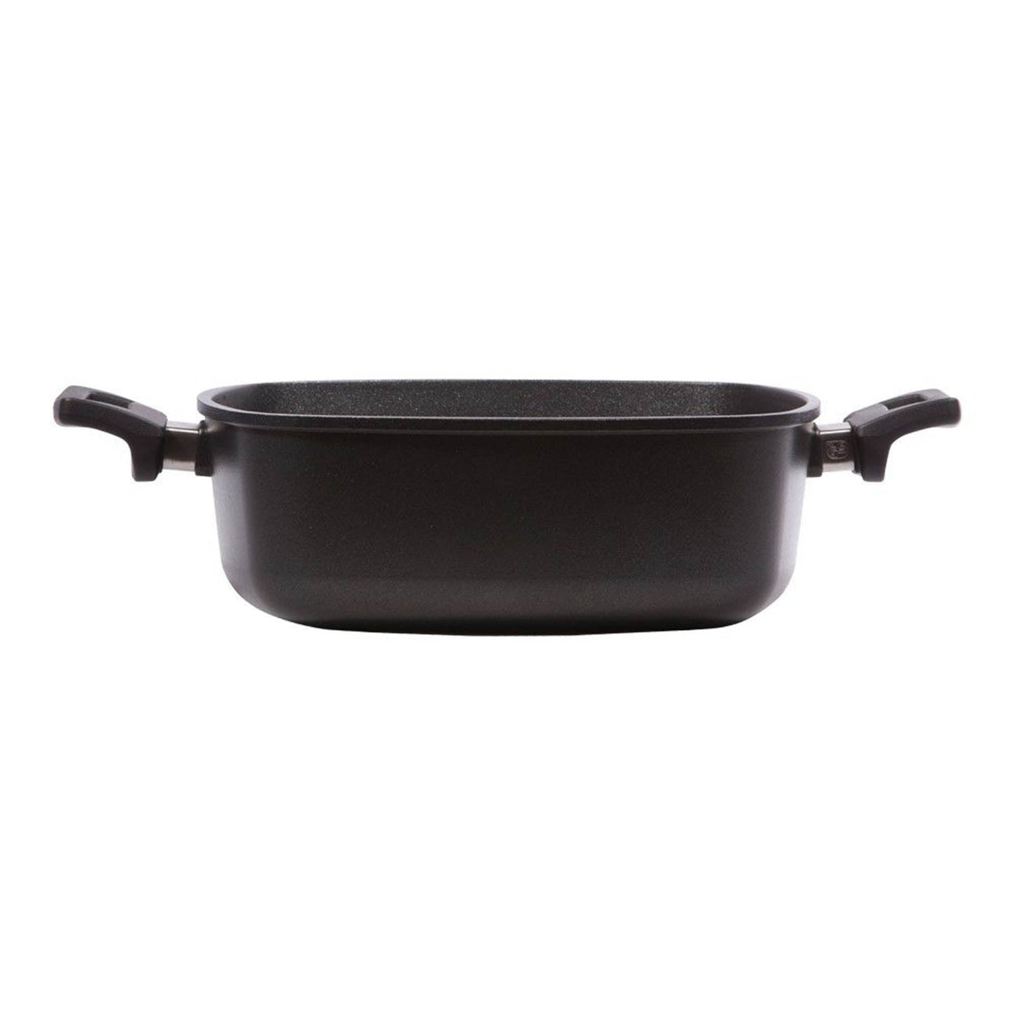 Eurolux Premium Square deep caserole square, 24x24 & 28x28 cm, 10 cm height, Induction with side handles, Including lid