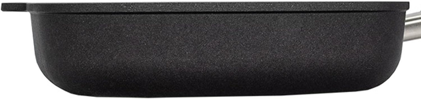 Eurolux premium square braising pan, Induction friendly, Removable Handle, Made in Germany