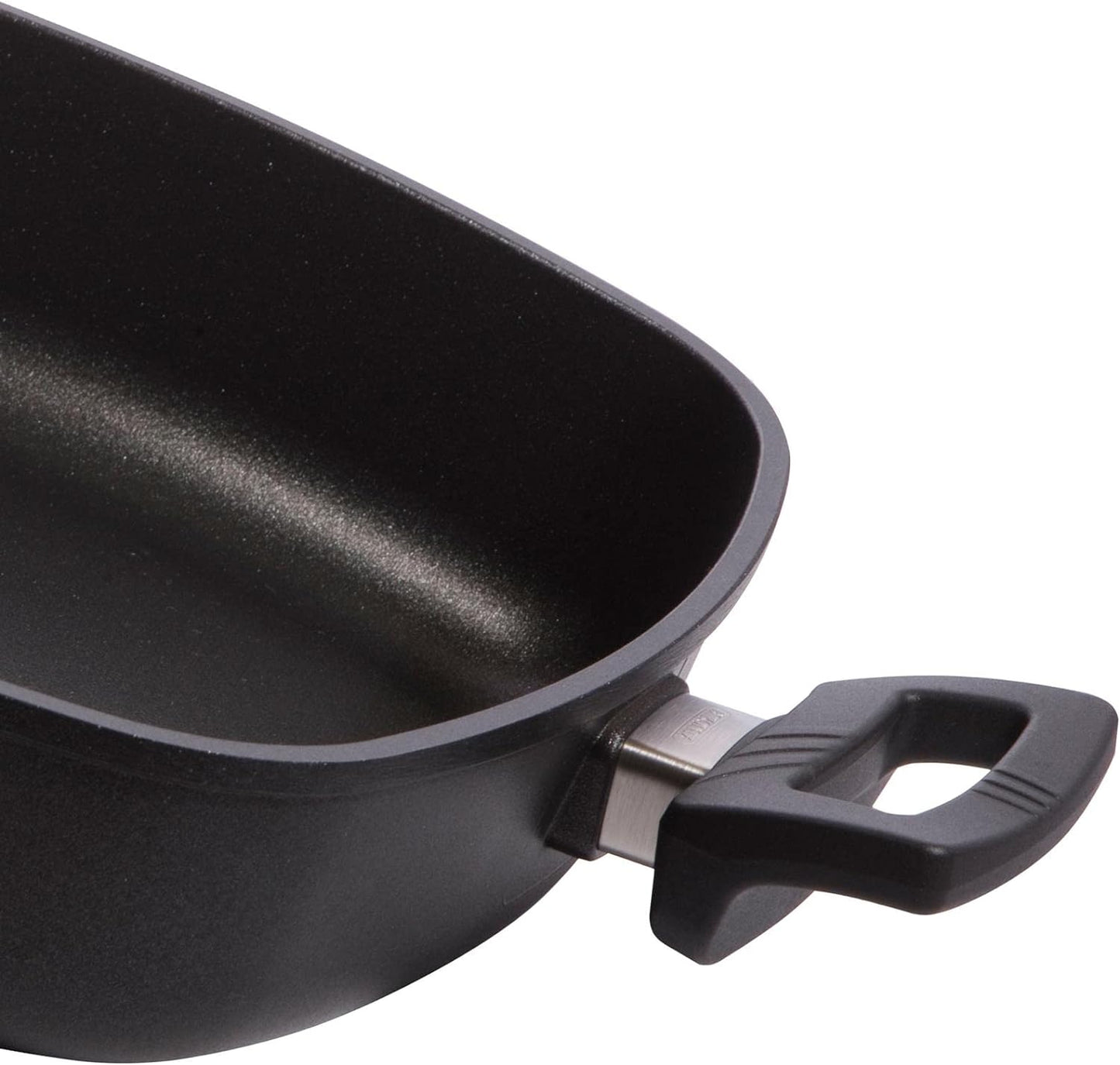 Eurolux Premium casserole dish 28 x 28 cm, 7 cm H, 4.0 L - Suitable for Induction, Made in Germany