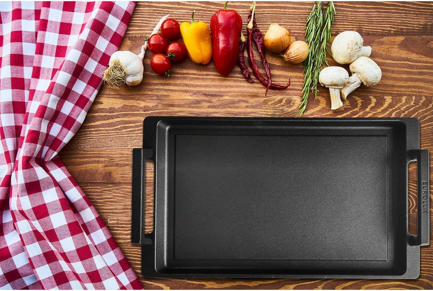 Eurolux Premium Teppanyaki 41 x 24 x 2,5 cm, smooth
