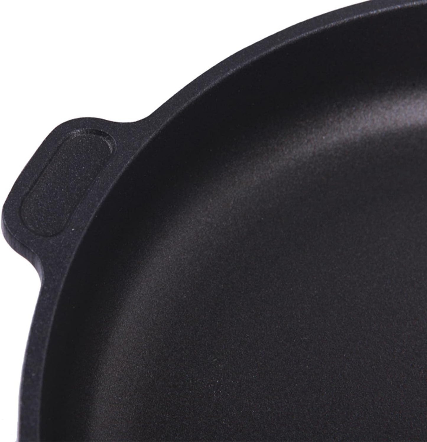 Eurolux Flat Frying Pan Cast Aluminum  Ø 20, 24, 26, 28, 32 cm, Induction friendly, Removable handle, Made in Germany