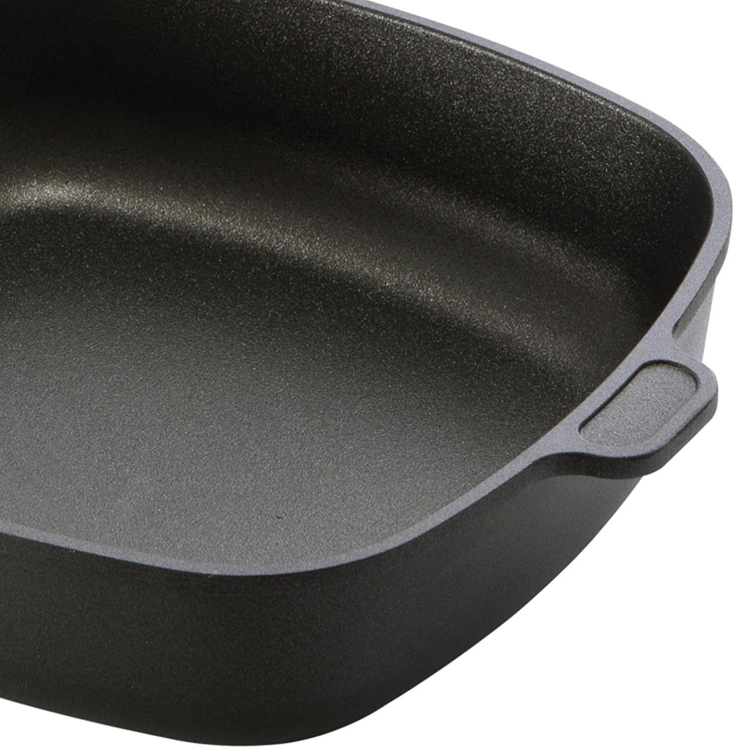 Eurolux premium square braising pan, Induction friendly, Removable Handle, Made in Germany