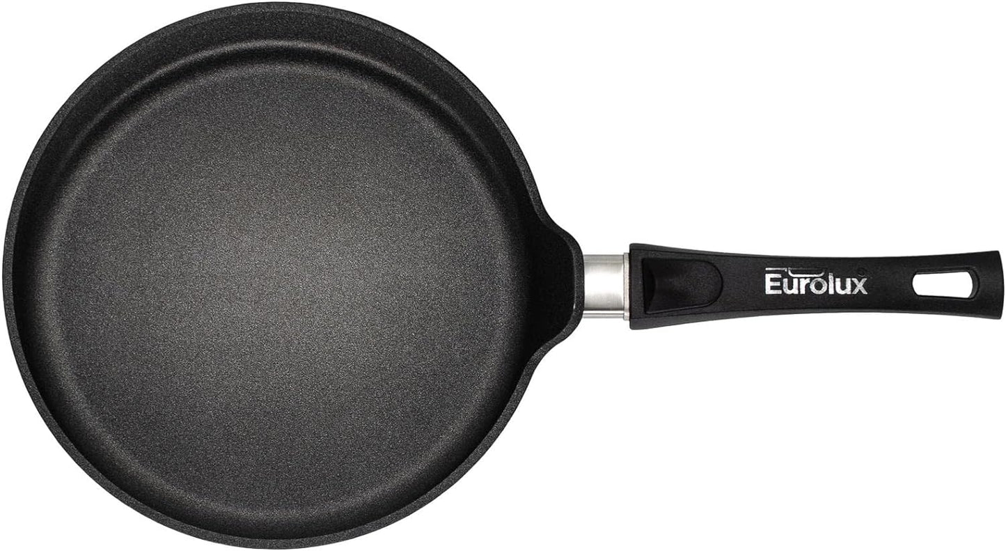 Eurolux Premium Crepepan, Ø 28 cm, Induction friendly, Removable Handle, Made in Germany