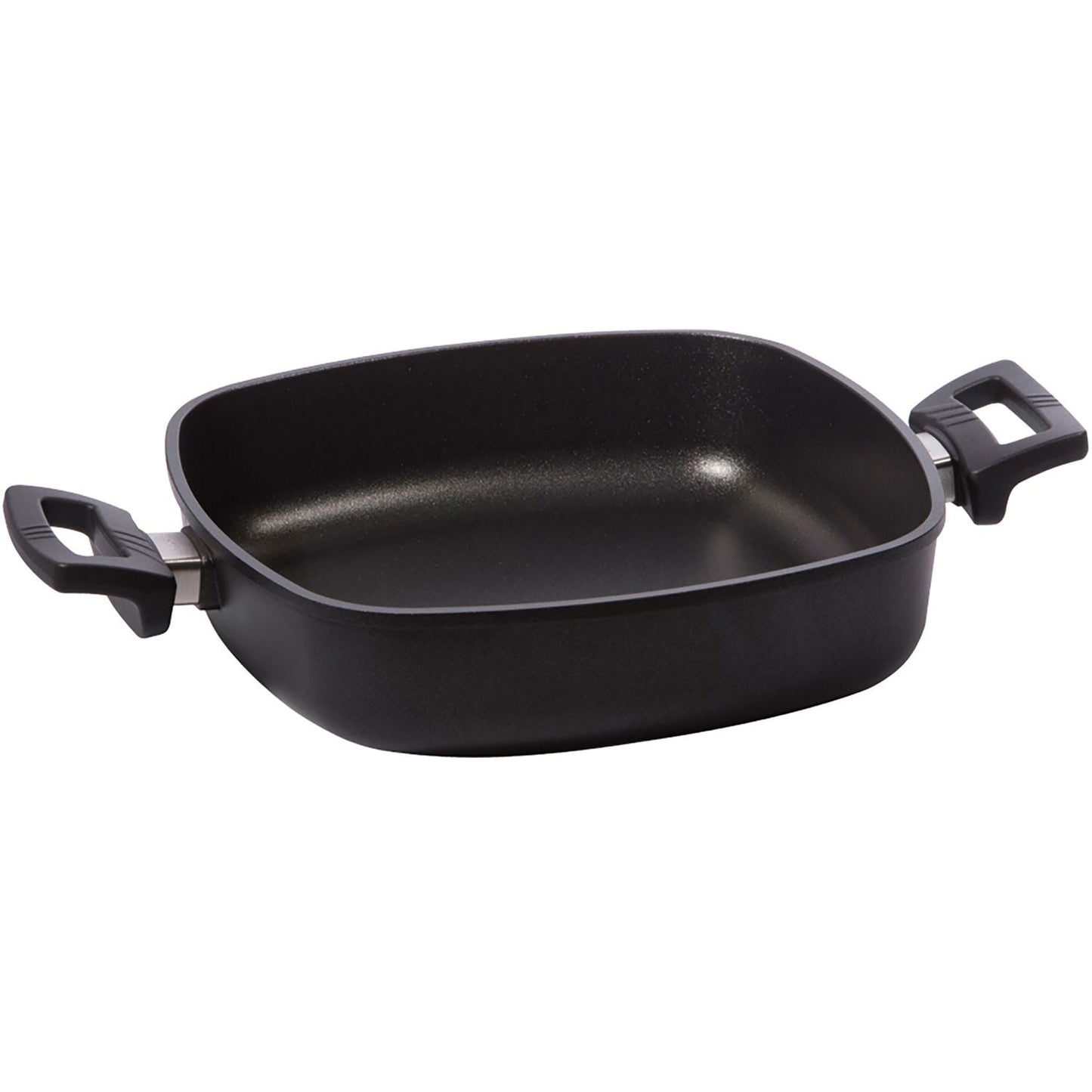 Eurolux Premium casserole dish 28 x 28 cm, 7 cm H, 4.0 L - Suitable for Induction, Made in Germany